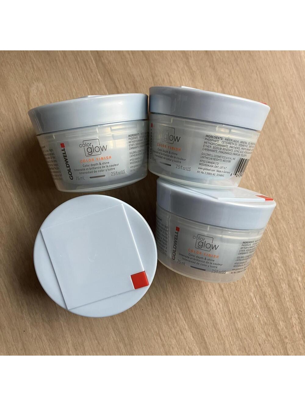 NEW 4 Pc Goldwell Color Glow Color Finish All Color Dept & Shine - 2.5 oz each